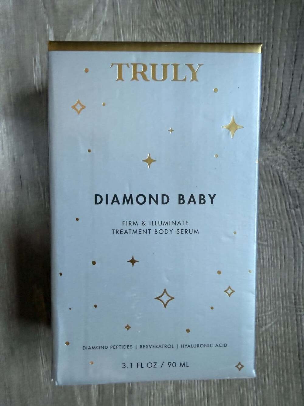 TRULY Diamond Baby Firm & Illuminate Treatment Body Serum 3.1 FL OZ / 90 ML